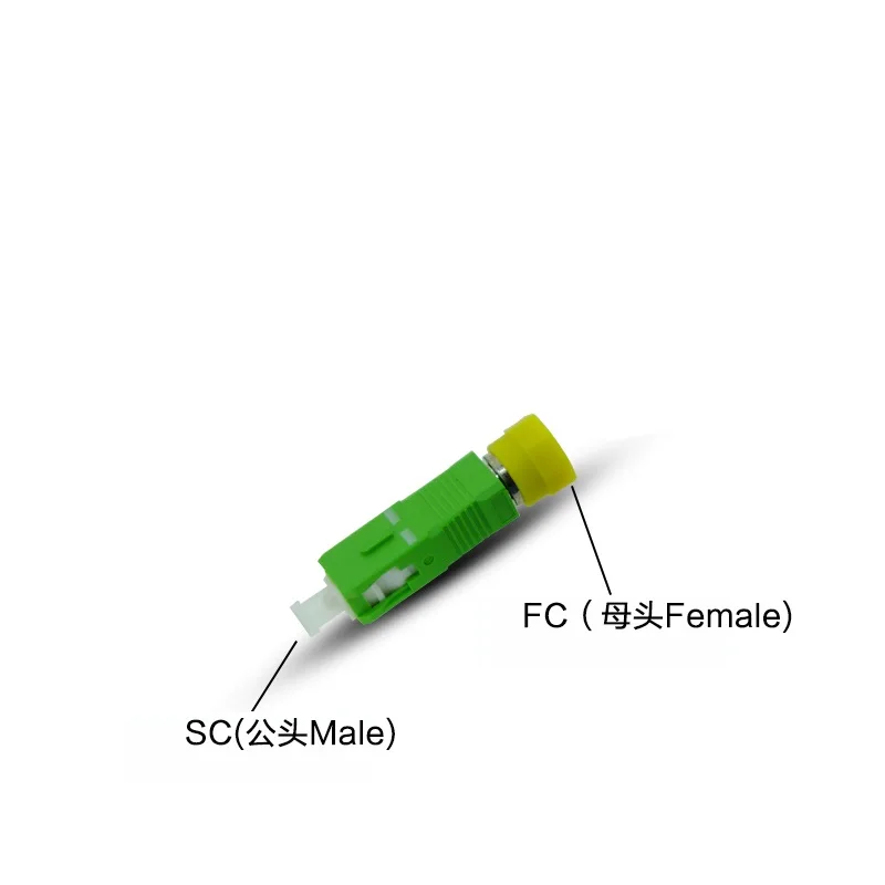 Бесплатная доставка FC женщиной, SC APC мужской Волокно-оптический адаптер одномодового fc-sc гибридных оптический адаптер