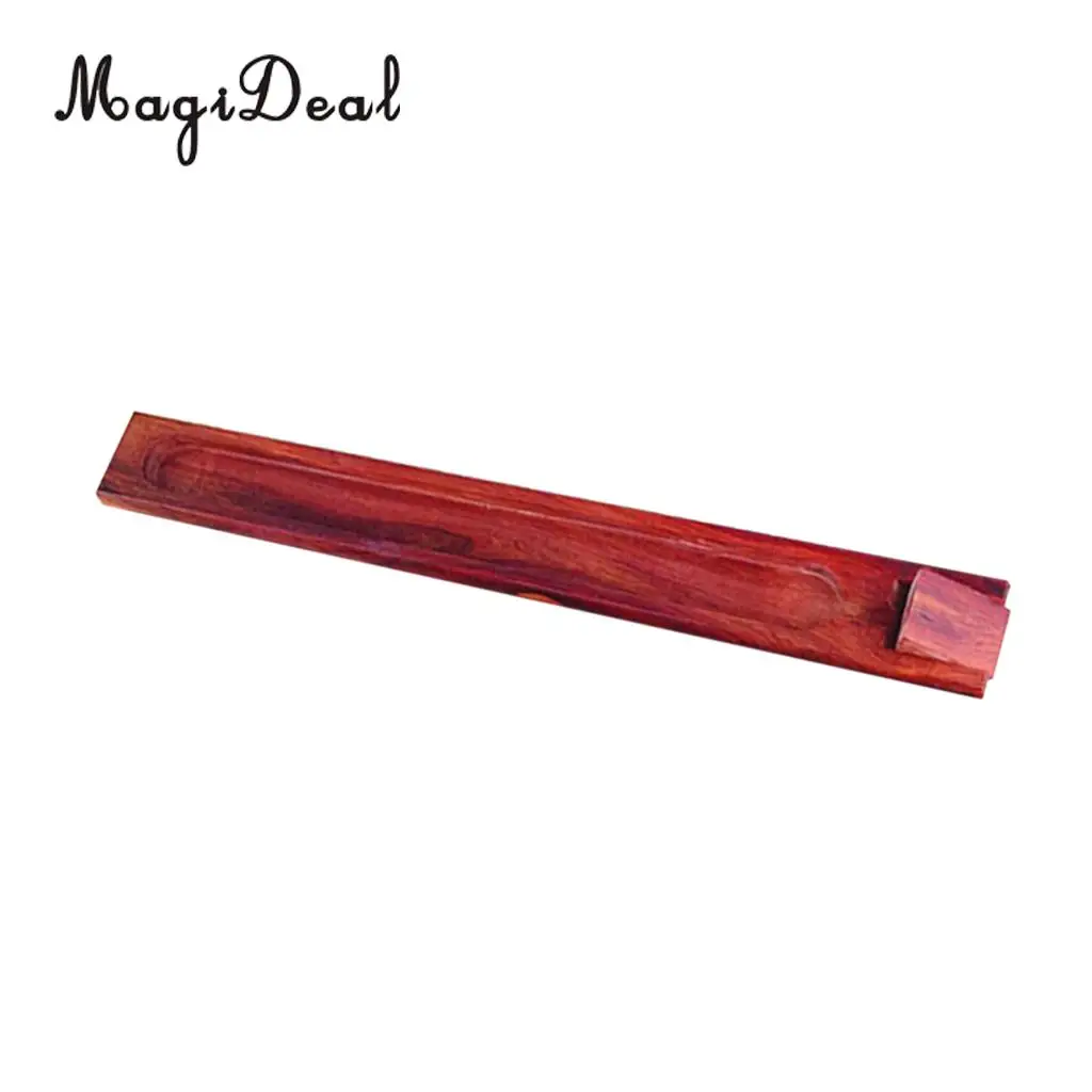 MagiDeal Wooden Incense Stick Holder Handmade Joss Insence Stand Ash Catcher Lightweight Incense Stick
