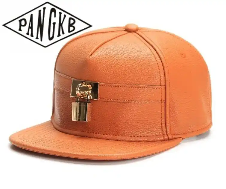 orange and black baseball hats