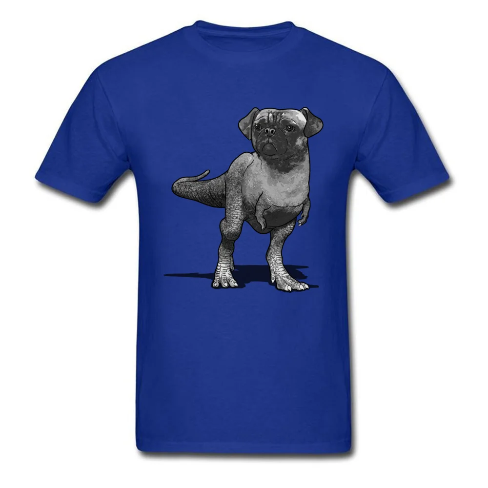 Male Tshirts Pugussaurus Rex Gift T Shirt All Cotton Round Neck Short Sleeve Design T-Shirt Summer/Autumn Free Shipping Pugussaurus Rex blue
