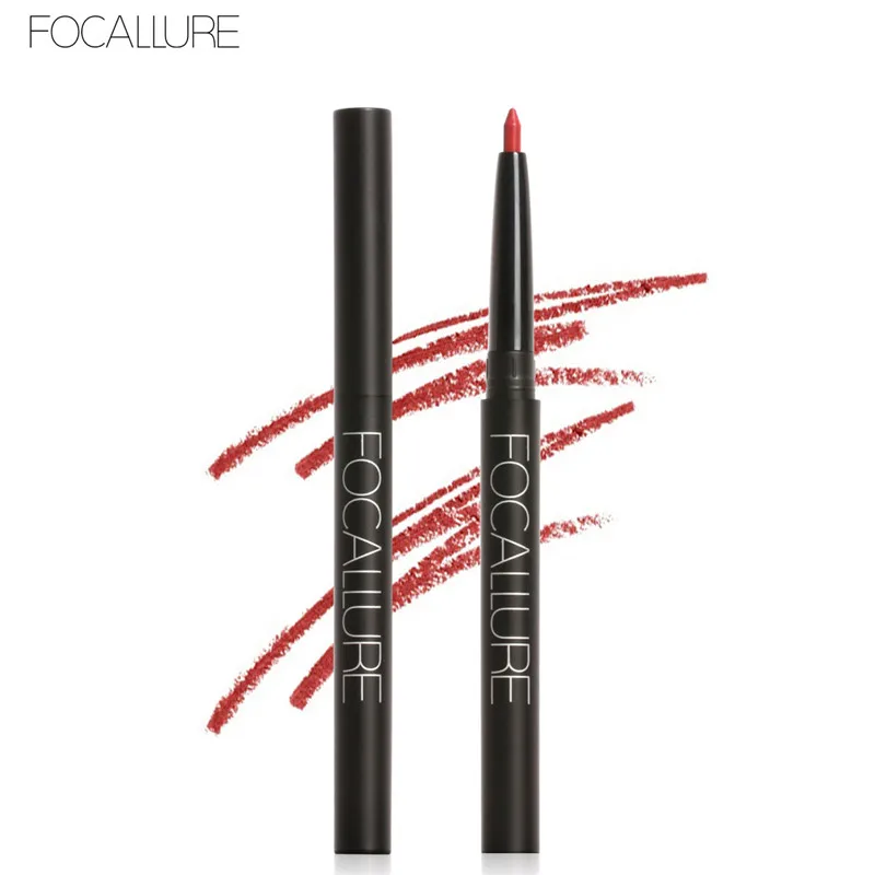 

FOCALLURE 1PCS Lipliner Matte Lip Stick Lip Pencil Easy to Wear Lip Liner Pen Natural Makeup Cosmetics