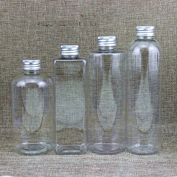 

20pcs Promotion Excellent Meke Up Tools 250ml Plastic Sample Bottle With Aluminium Cap,Cosmetic Container Refillable Packaging
