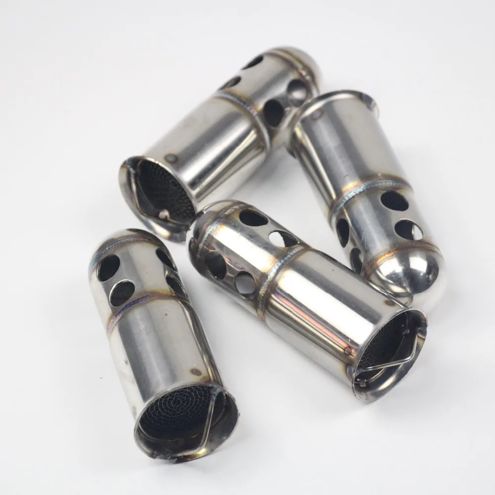 

Universal Front Mid End Catalyst DB Killer for Motorcycle Exhaust Muffler Silencer Noise Sound Eliminator