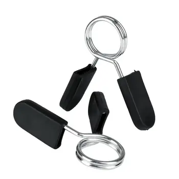 

2Pcs Barbell Lock Clamp Spring Collar Clips Gym Lifting Weight Dumbbell Lock Standard Lifting Kit