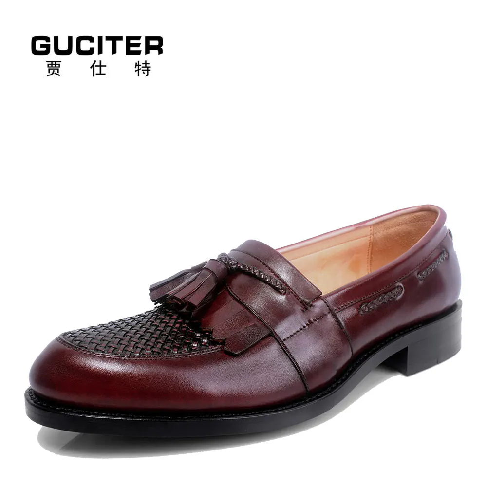 Блейк craft Лоферы Slip-on мужские кожаные туфли Пенни бездельник Ленточки брендовая