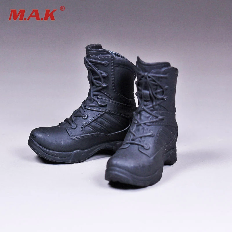 

1:6 Scale Policewoman Combat Boots Female Shoes for 12 inches PH Action Figure