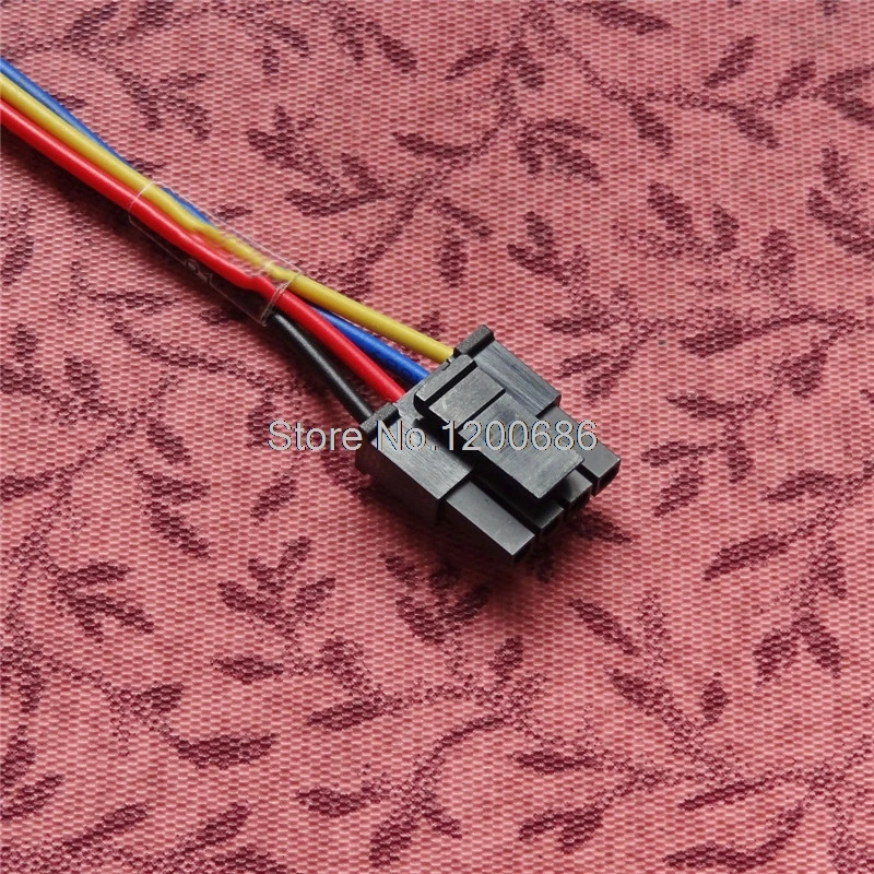 4 контактный разъем питания 15 см 22AWG пластиковый корпус Molex 3 0 мм 43645 0400 Мужской