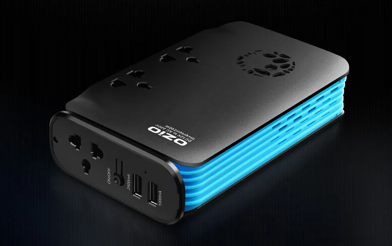 

Power Inverter DC 12V to 220V AC Car Inverter Outlets with USB Port Charger Portable Converter for Laptop Inverters & Converters
