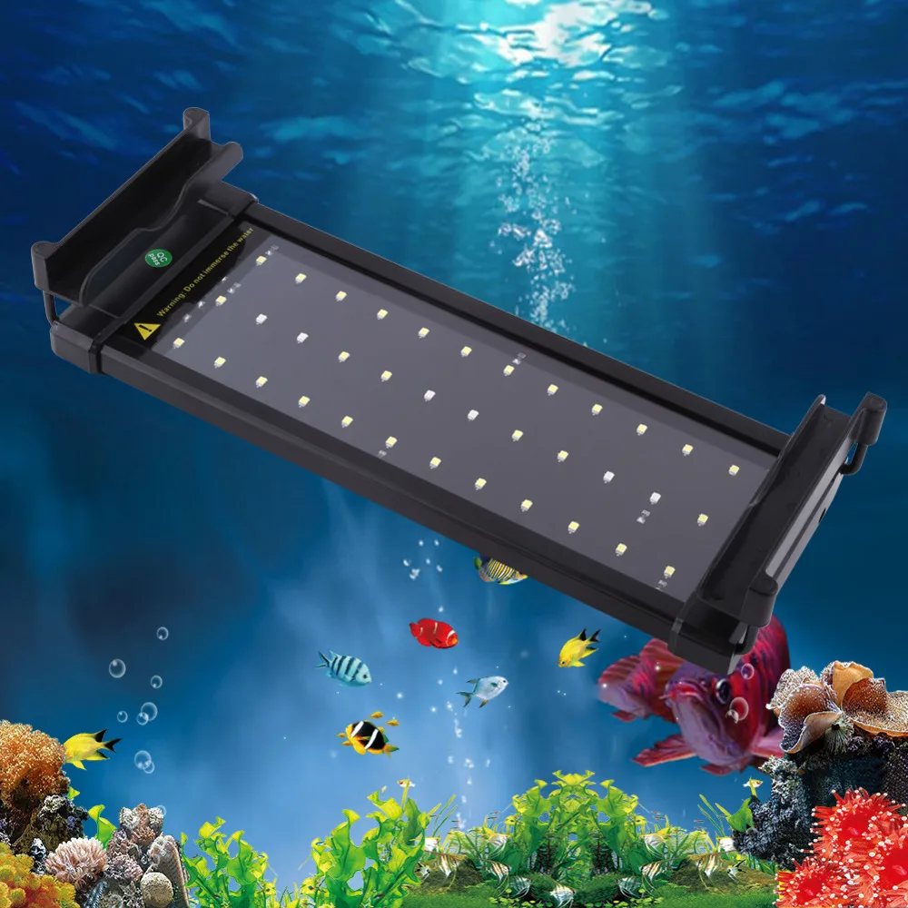 Buy US EU Plug 6W Aquarium Light Fish Tank SMD 36 Led