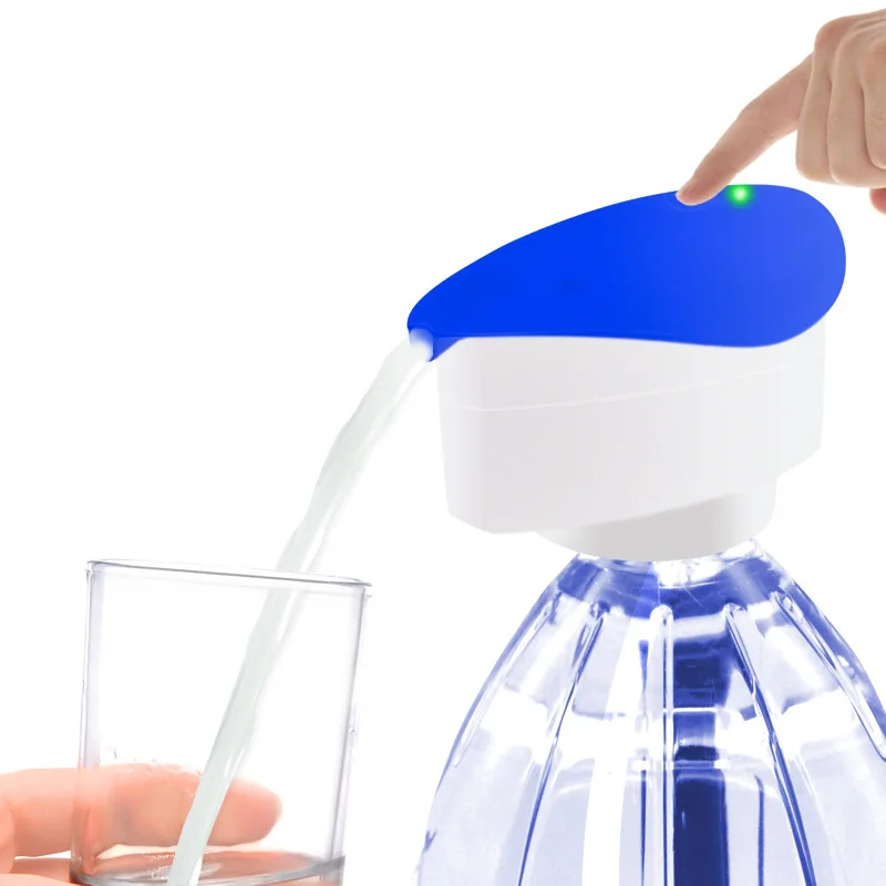 

KCASA Electric Water Bottle Pump Dispenser Rechargeable Drinking Water Bottles Dispenser Suction Unit Touch Sensor Bar Tool