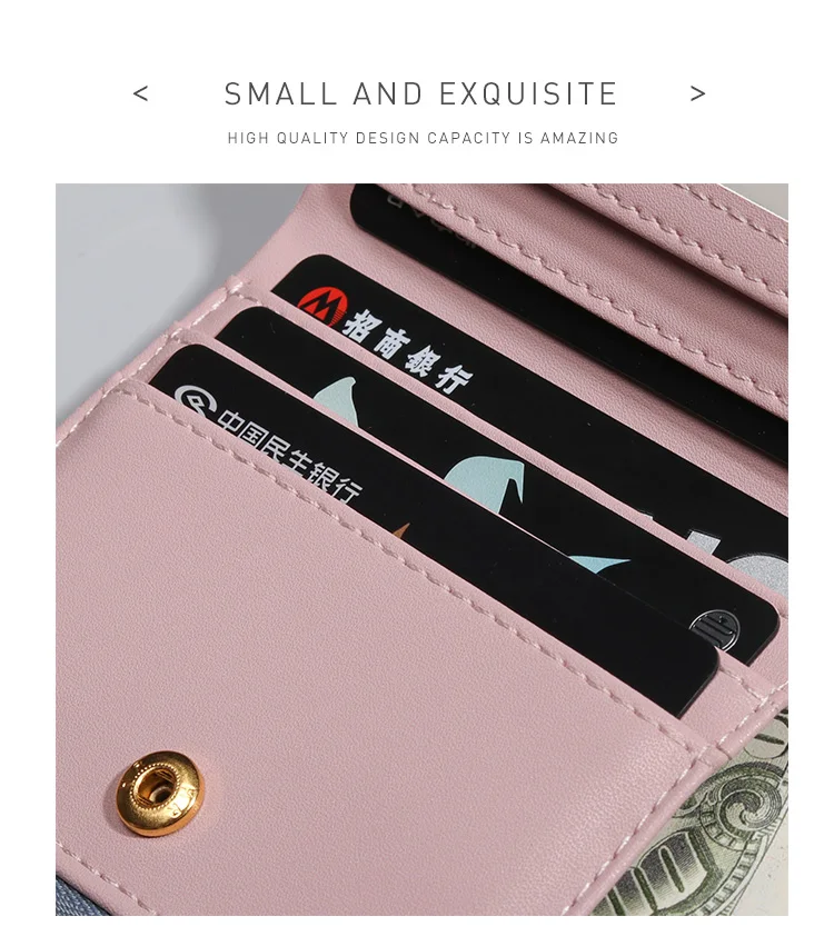 PU Leather,wallet female,wallet female women zipper,Fashion,Casual,Vintage,Black,Red,Brown,Blue,Pink wallet female leather (6)
