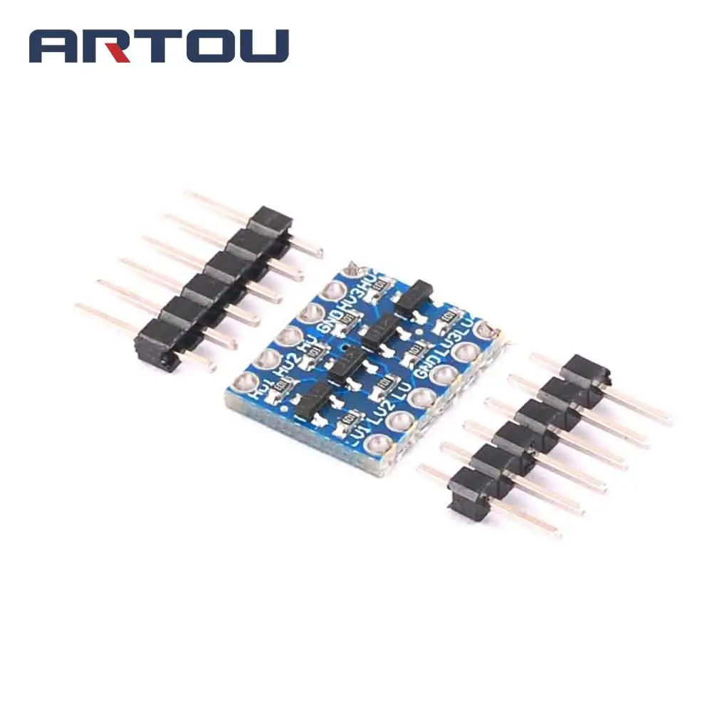 5 шт. IIC I2C UART SPI логический преобразователь уровня двунаправленный модуль 5В до 3