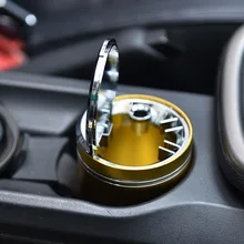 CHEENCHENG металлическая пепельница для автомобиля, для хранения сигарет, переносная пепельница для дома, пепельница с крышкой, авто аксессуары