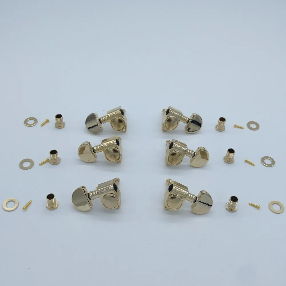 

grover Golden Guitar Tuning Pegs GROVER 3L+3R Free Shipping