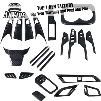 

Car styling ABS Interior Gear Door Handle Rear Cup Glove box handle Cover Trim Sticker For Honda Civic 2016 2017 Left Hand Drive