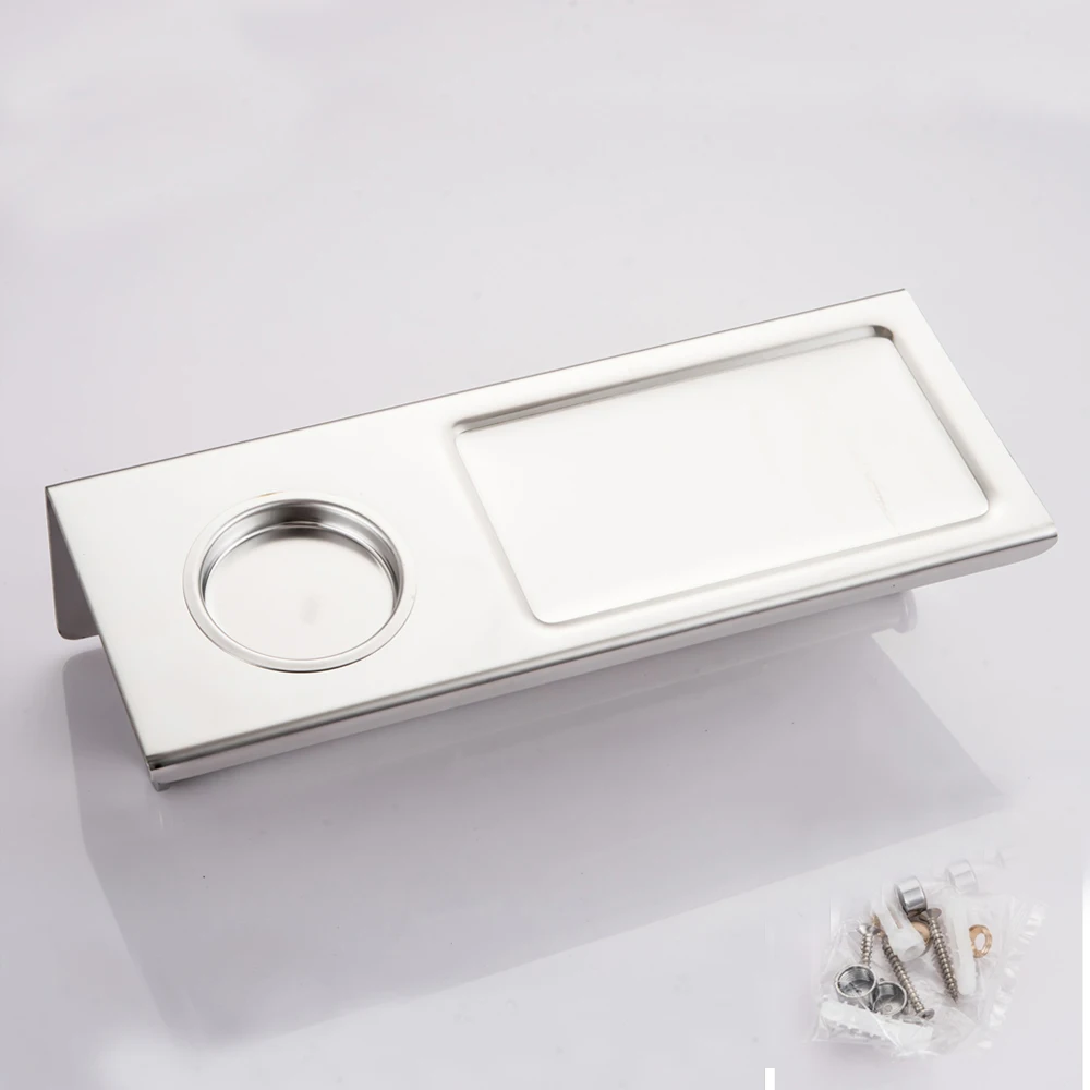 02Stainless Steel Bathroom Shelf Luxury Cosmetic Storage Bathroom Shelf Holder Bathroom Accessories Best Price Mci2