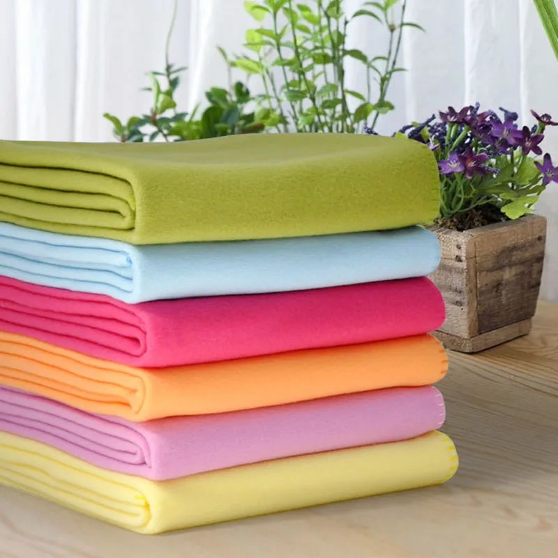 Beroyal Brand 2018 Fleece Blanket 1pc Microfiber Coral Blankets Solid