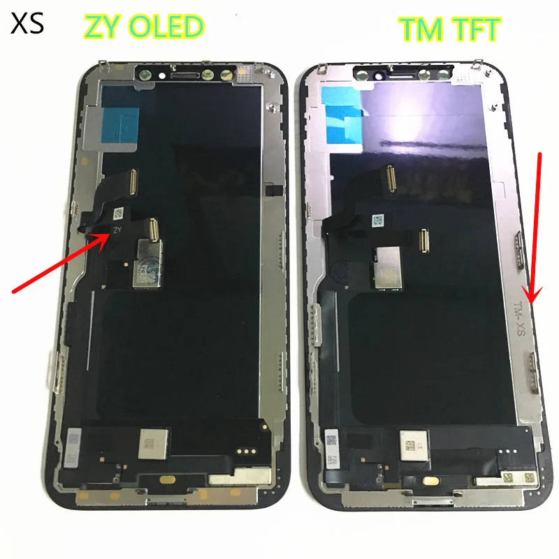 TFT OLED ЖК-экран для iphone X XS XR XSMAX ЖК-дисплей кодирующий преобразователь сенсорного экрана в сборе для iphone X XS XR XS MAX с держателем