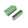 5SETS 15EDG 8pin 3.81MM pitch RIGHT ANGLE pluggable screw terminal block 3.81 8 pin PLUG TYPE pcb connector PLUG + SOCKET 300v ► Photo 2/4