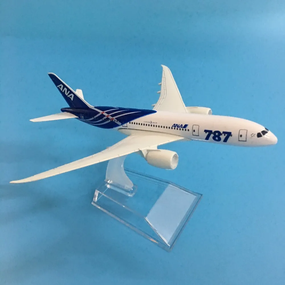 16 см сплав металла Япония AIR ANA AIRLINES BOEING 787 B787 JA8961 AIRWAYS модель самолета Модель самолета W Стенд самолет подарок игрушки