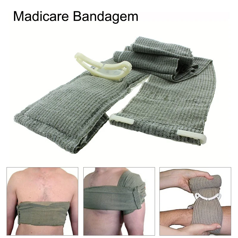 

2019 1/2 Pcs Israeli Trauma Bandage Dressing First Aid Medical Compression Bandage DC88