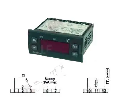 ELIWELL T1B1CPH500 термостат ICPLUS902 PT100/TCJ/TCK