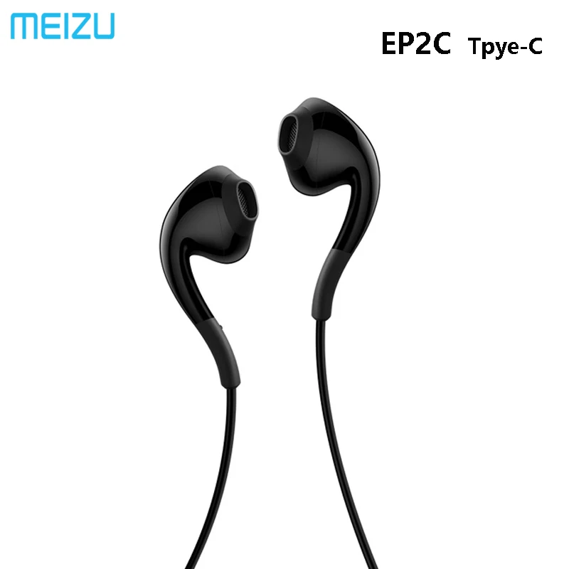 

New Original Meizu Type-C Earphone EP2C in Ear hifi stereo sound for Meizu Pro 6 6s pro5 phones Earbuds Headset Fast shipping