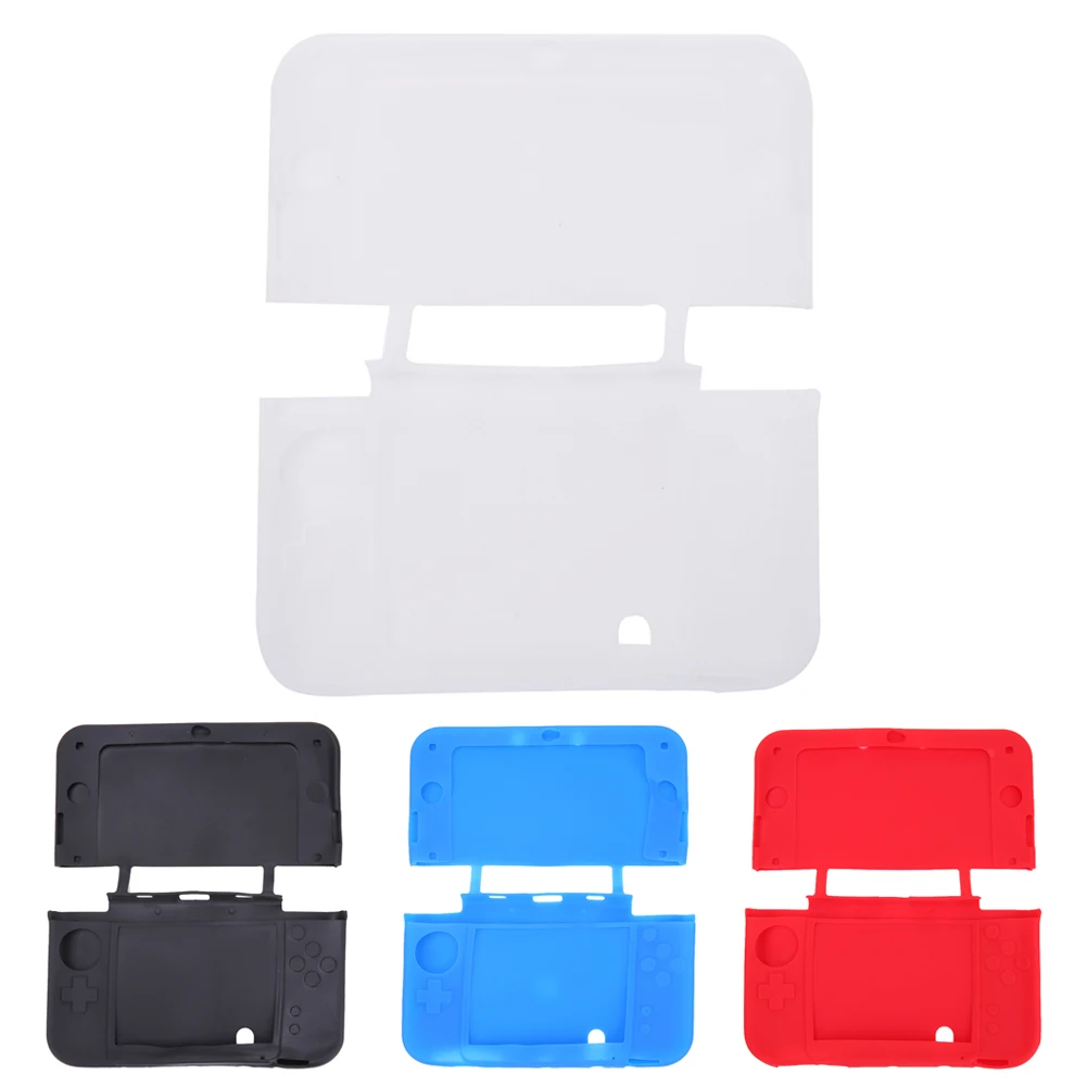 

Silicone Gel Rubber Protective Shell Case Cover Skin for New Nintendo 3DS XL/LL