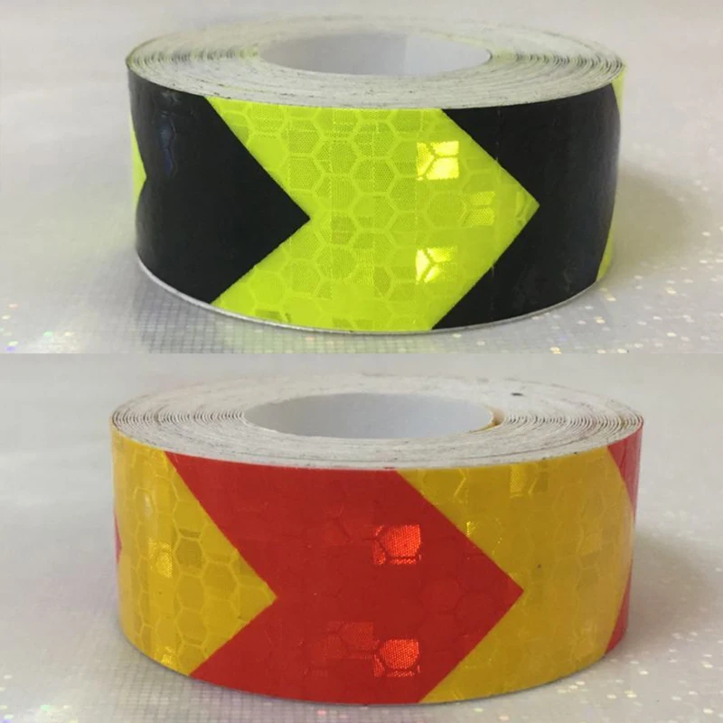 25mm x 10m Car Decoration Safety Mark Motorcycle Reflective Tape Stickers Car Styling For Automobiles Safe Material