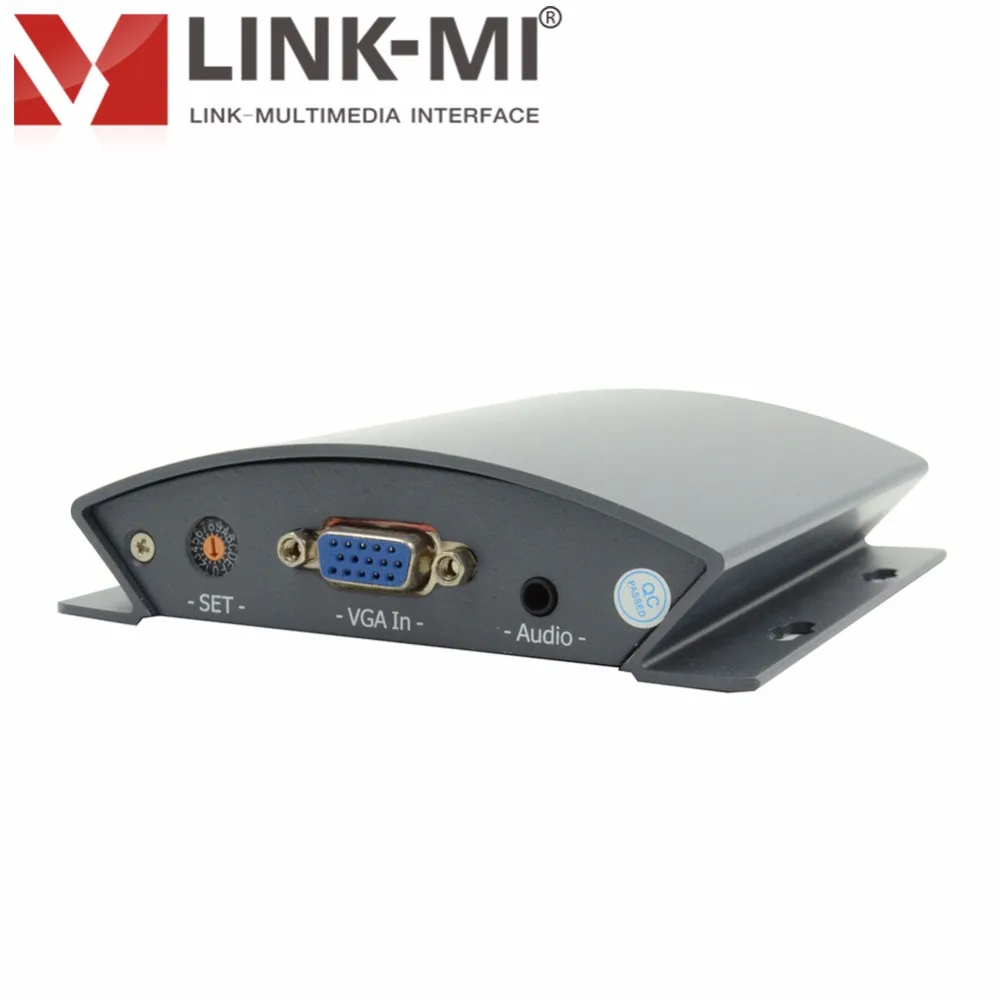 LINK-MI PVS01 Профессиональный VGA до 3g/HD/SD SDI конвертер с DIP-переключателем Настройка до 1080 p VGA в SDI конвертер