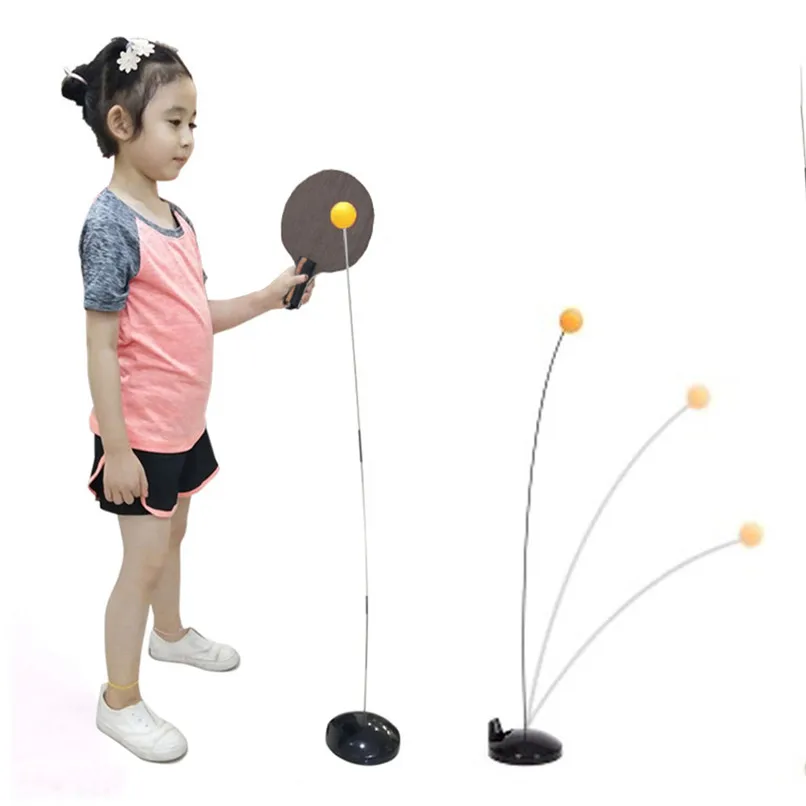 

0.9m Table Tennis Trainer Elastic Soft Shaft Table Tennis Ping Pong Leisure Sports Table Tennis Accessories Equipment #2m16