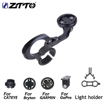 

2019 new MTB BIKE GPS Go Pro Sports Out-front Mount For Garmin Cat Eye Bryton Bicycle Computer Camera Light Holder All In One