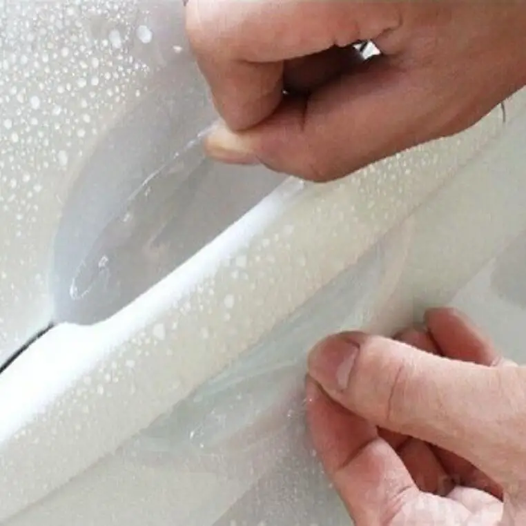 

4Pcs/Set Universal Car Waist Of Door Handle Protection Film Vinyl Stickers And Decals Car styling Car-styling Car Accessories