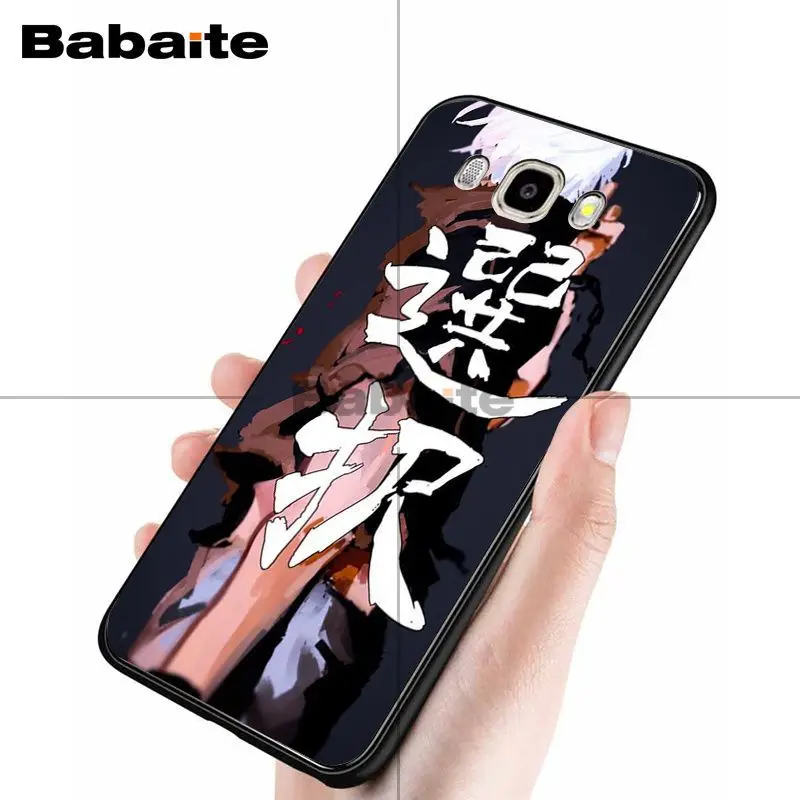 Красивый чехол для телефона Babaite с японским аниме текстом DIY Окрашенные