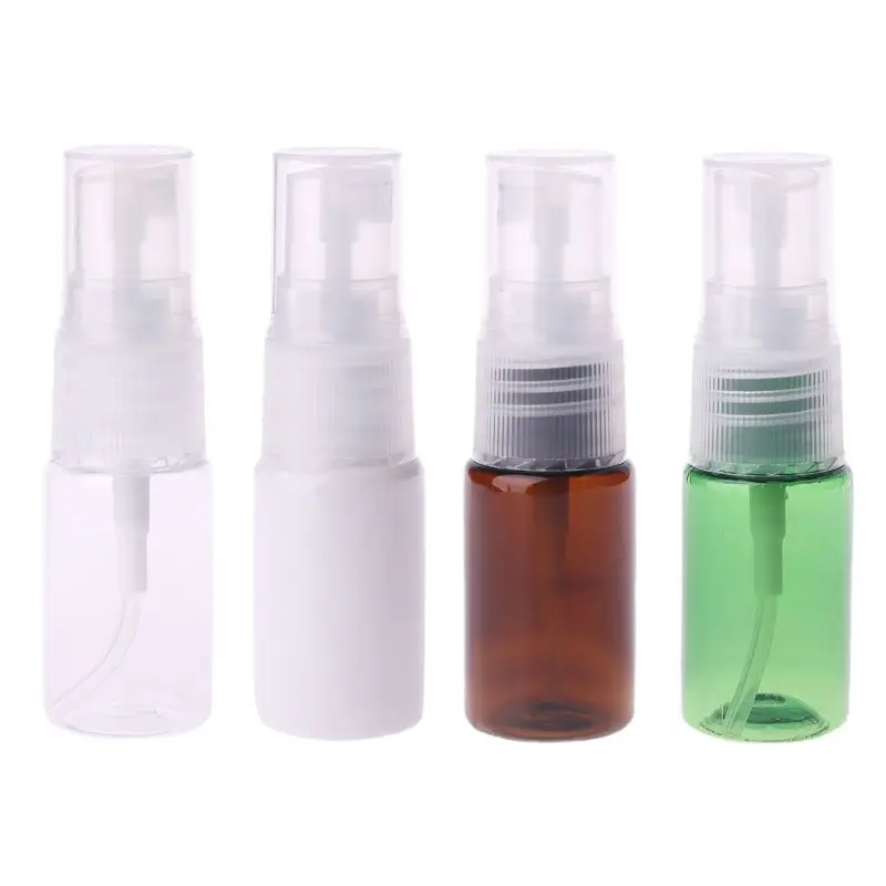 

10ml Mini Plastic Refillable Press Pump Spray Bottle Empty Liquid Container Perfume Atomizer Travel