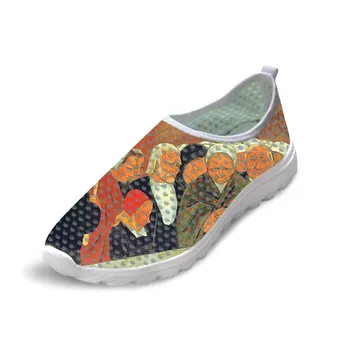 

New Male Causal Flats Fashionable Shoes Painting Art Print Light Weight Men Summer Breathable Sneakers Mesh Shoes Paul Serusier