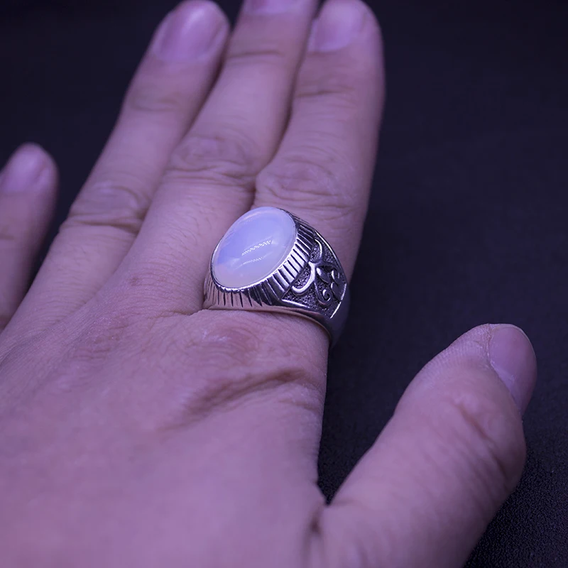 Самые продаваемые мужские кольца 8 11 Новое поступление белые с камнями Jewelry|ring