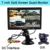 Podofo 7 pollice Split Screen Quad Monitor 4CH Ingresso Video Parabrezza Stile di Parcheggio Cruscotto per Auto Videocamera vista posteriore Auto-styling
