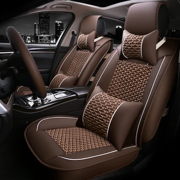 

Car Seat Cover set for Mitsubishi Pajero Outlander ASX Lancer-EX Zinger Fortis Galant Cross Endeavor L200 COLOLT Car accessories