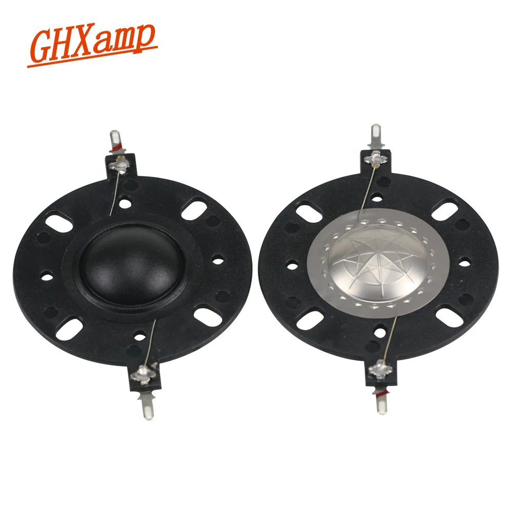 PATIKIL 19mm Diametro Tweeter Voce Bobina Altoparlante Alto Tono Seta Cupola Tweeter Accessorio,Nero - Foto 8