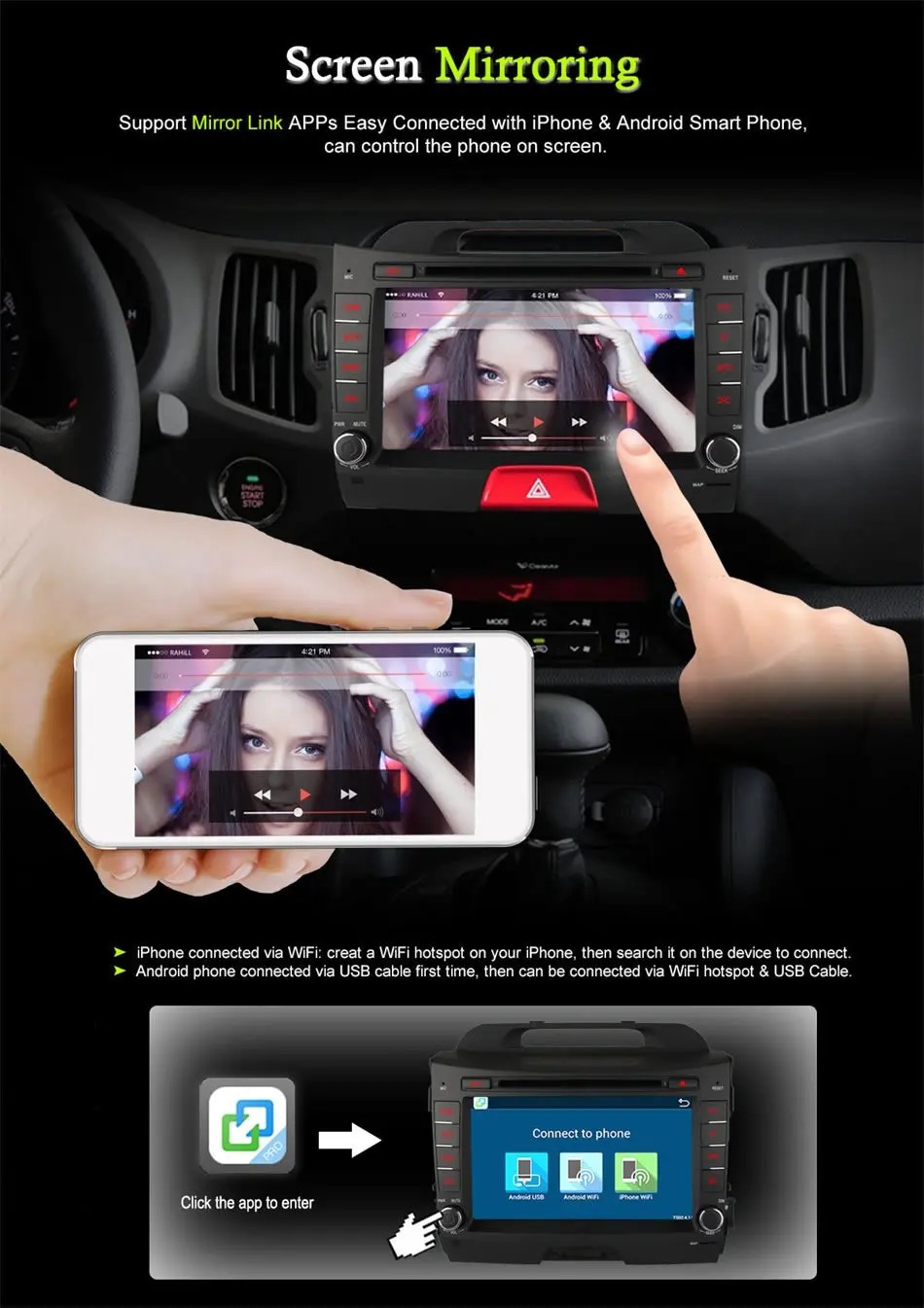 Flash Deal Ownice C500 Android 6.0 Octa 8 Core car dvd player FOR KIA sportage r 2011 - 2015 gps navi 2 din wifi 4G 2GB RAM 32GB ROM 12
