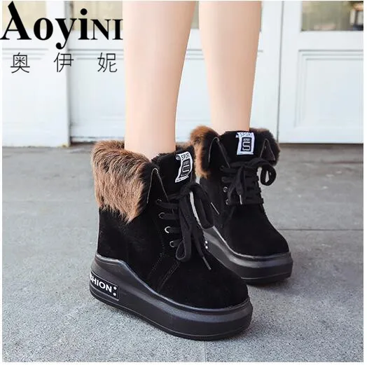 winter platform boots