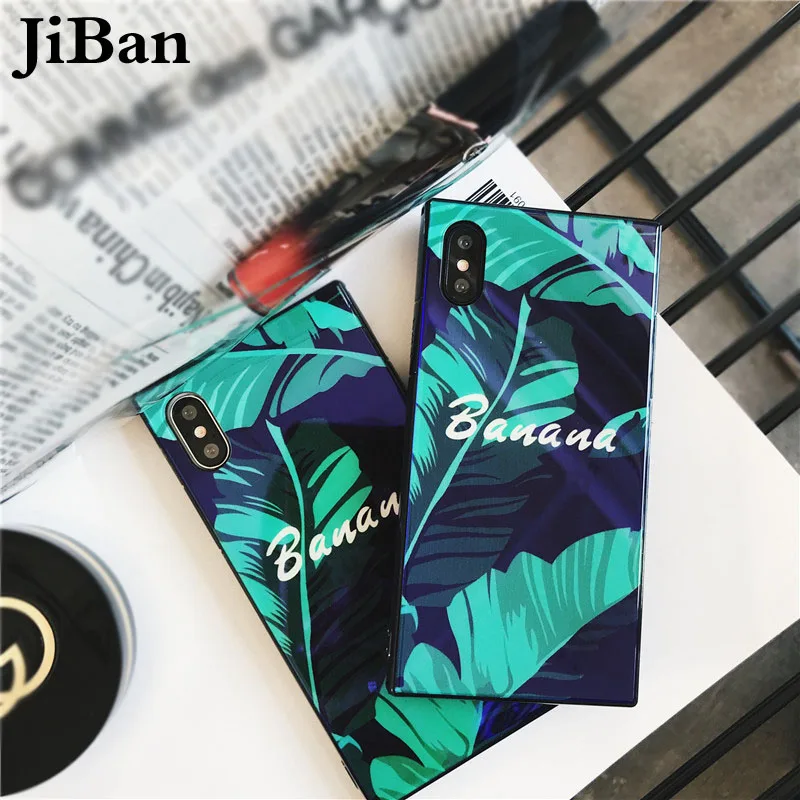 Jiban люксовых брендов площадь ромб Стиль закаленное Стекло чехол для телефона