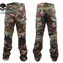 Emerson мужские военные страйкбольные bdu боевые брюки Emerson G3 тактические штаны с наколенником лесные брюки EM7044