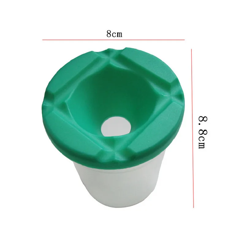 Проливающаяся краска чашки 4 шт. непроливающаяся краска чашка+ 4 шт. краски для начинающих учатся щетина щетка Assor подходит для детей 30O11