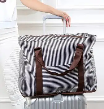Оксфорд водонепроницаемый большой емкости упаковочные кубики Новая мода Weekender складная сумка для багажа дорожные сумки скидка 30% T517 - Цвет: COFFE