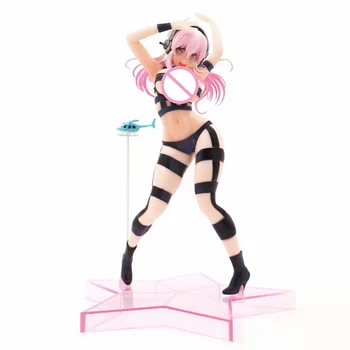 

Anime Super Sonico Hot Limit Ribbon Ver PVC Action Figure Collectible Model doll toy 24cm