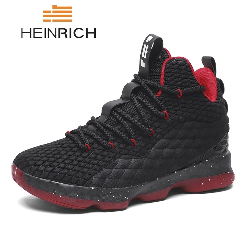 

HEINRICH Men Sneakers Luxury Brand Men High Top Shoes Breathable Non-Slip Outdoor Walking Casual Shoes Tenis Masculino Esportivo