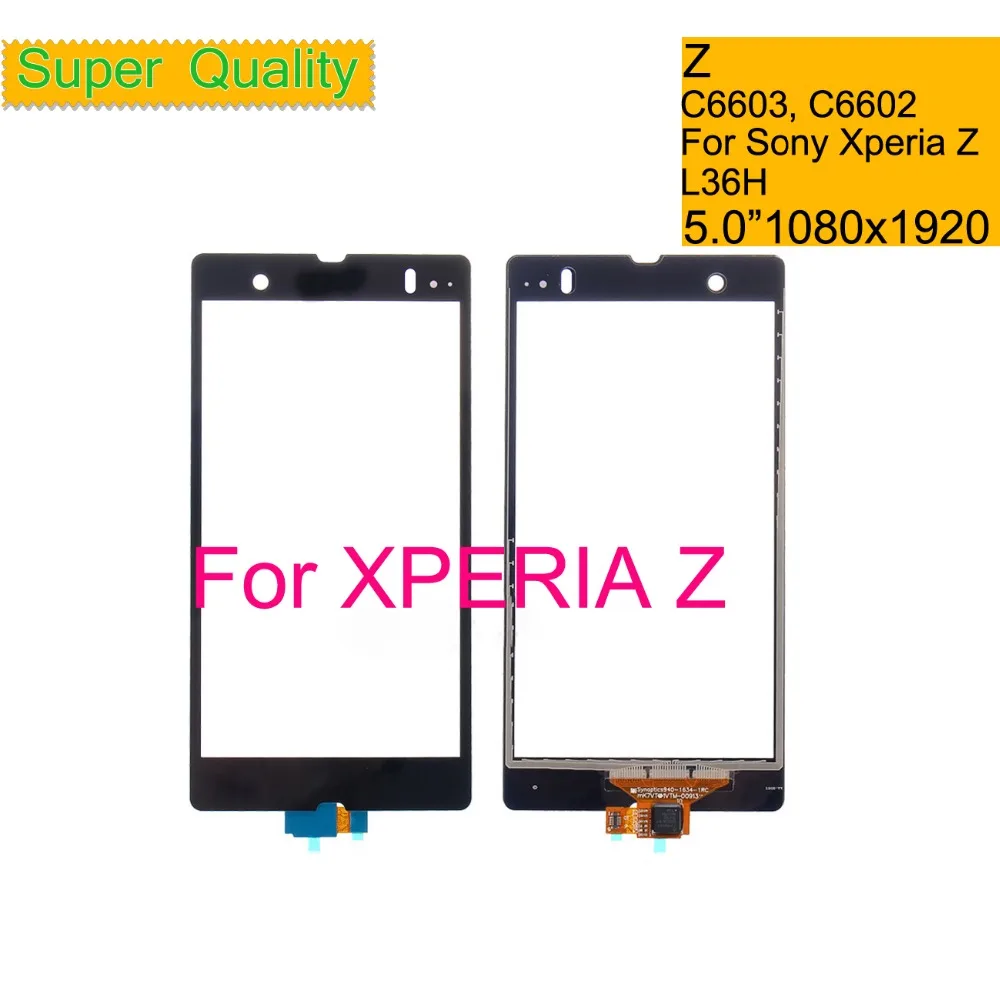 Сенсорный экран 5 0 &quotдля sony Xperia Z L36H LT36i LT36h L36 C6603 C6602 сенсорный дигитайзер | Сенсорные панели -тачскрин -32967334105