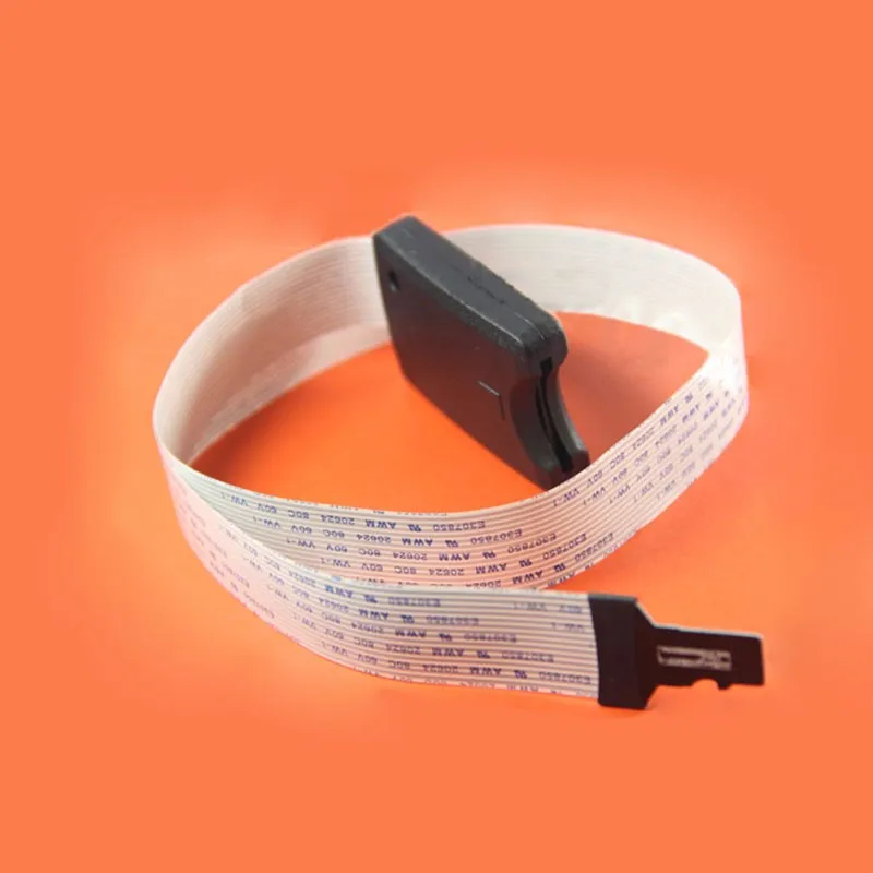 

25/48/62cm TF/Micro SD To SD Card Extension Reader Adapter Cable Flexible TF Micro SD SD Extender For Car GPS